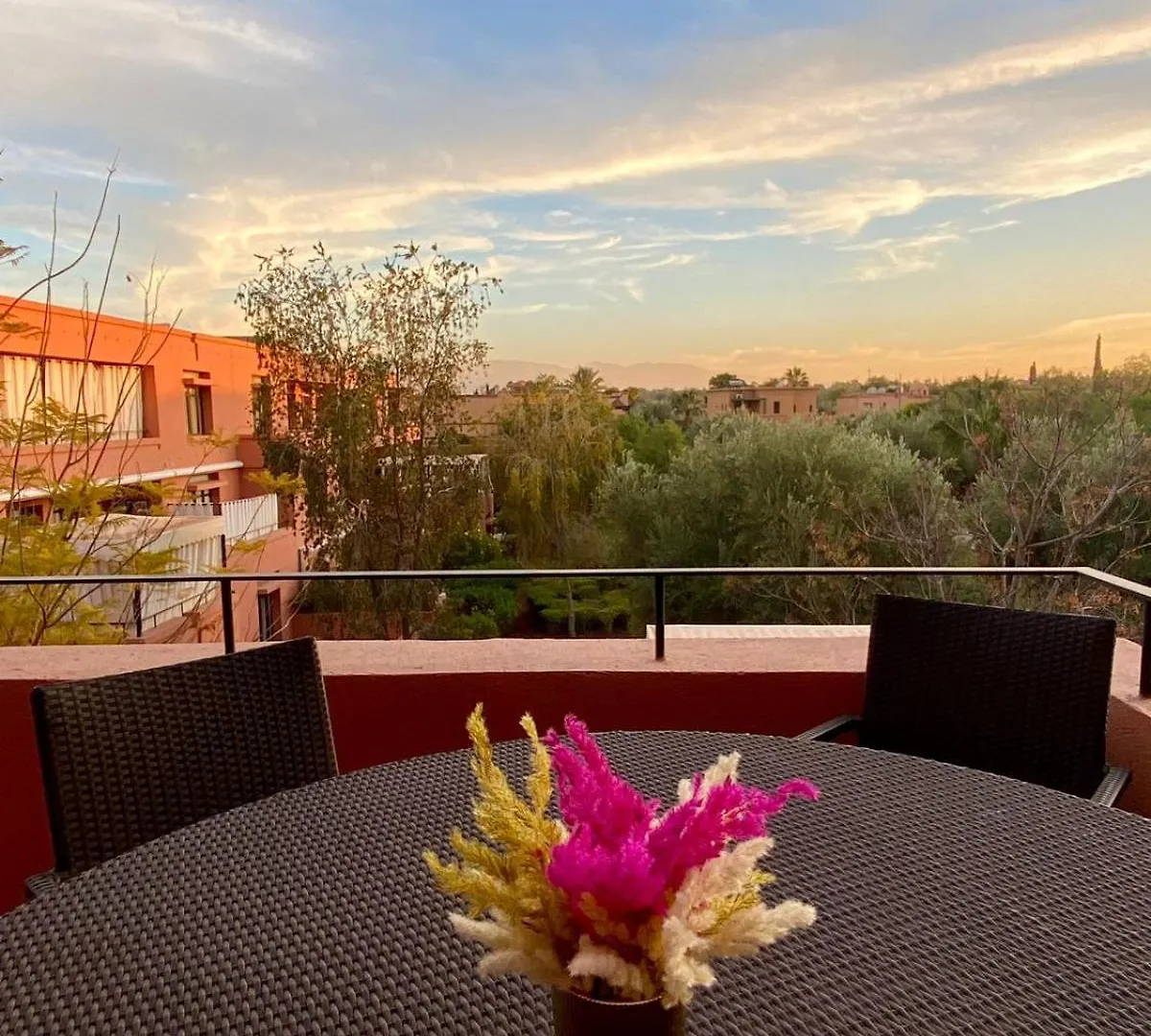 La Magie De L'Atlas A Votre Terrasse Marrakesh Marocko